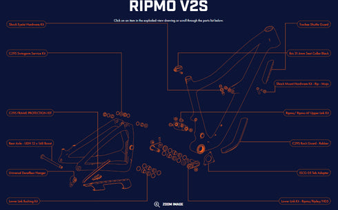 C29S Frame Protection Kit - Ripley V4S and Ripmo V2S with UDH swingarms